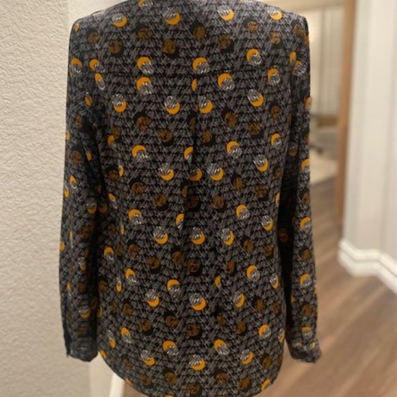 CAbi Eclipse Moon Long Sleeve Blouse - Picture 8 of 16